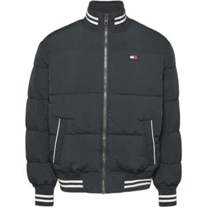 Tommy Hilfiger Jeans Groen Varsity Puffer Jas