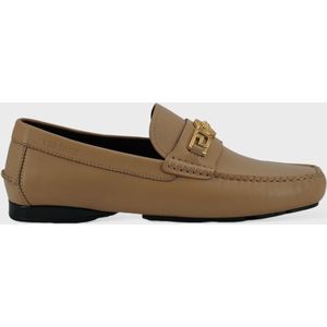 Versace Beige Kalfsleren Loafers