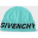 Givenchy Groen Wollen Muts Unisex