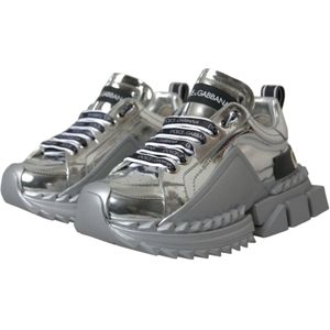 Dolce & Gabbana Zilver Super Queen Sneakers