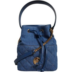 Versace Blauw Medusa Schoudertas