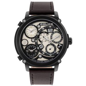 Police Zwart Heren Horloge