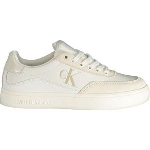 Beige Calvin Klein Lage Sneakers Classic Cupsole