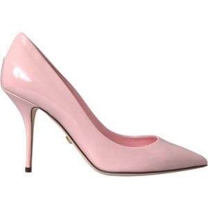 Dolce & Gabbana Roze Leren Pumps