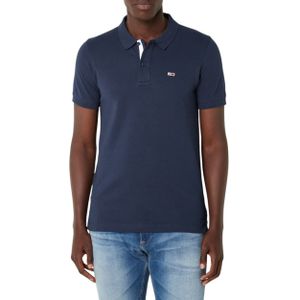 Tommy Hilfiger Jeans Slim Fit Polo Van Katoen Met Logo