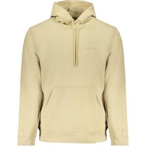 Calvin Klein Katoenen beige Logo Hoodie