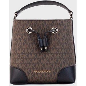 Michael Kors Mercer Signature Bruin Crossbody Tas