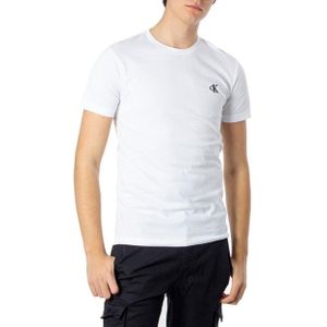 CALVIN KLEIN JEANS Slim Fit T-shirt Bright White