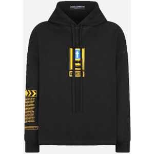 Dolce & Gabbana DG Shield Zwart Hoodie