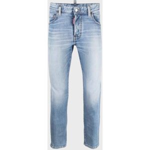 Dsquared2 Slim Fit Blauwe Jeans Heren