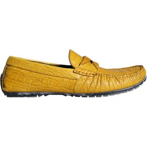 Dolce & Gabbana Geel Leren Loafers