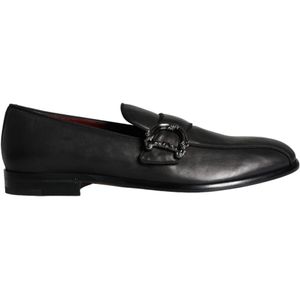 Dolce & Gabbana Zwart Leren Loafers