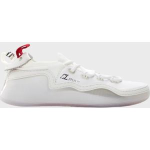 Christian Louboutin Arpoador Donna Wit Suède Dames Sneakers