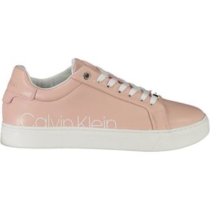 Calvin Klein Chique Roze Sneaker Met Logoaccenten