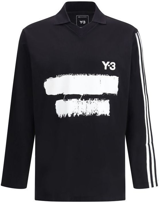 Y-3 Long Sleeve Jersey Met Iconic Bands