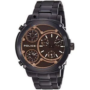 Police Zwart Heren Horloge