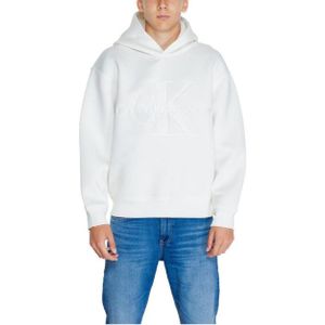 Calvin Klein Jeans Wit Blanc Hoodie