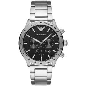 Emporio Armani Mario Herenhorloge 43mm - Zwart