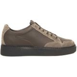 Cerruti 1881 Beige Leren Sneakers voor Heren