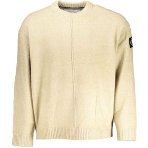 Calvin Klein Beige Trui Met Logo