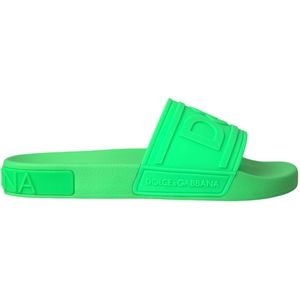 Dolce & Gabbana Groen Slippers