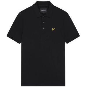 Lyle & Scott Zwarte Polo T-shirt