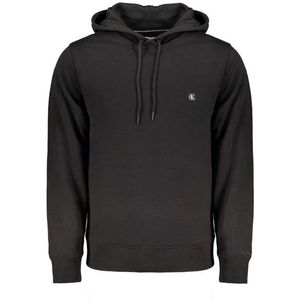 Calvin Klein Zwart Katoenen Logo Hoodie