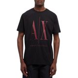 Armani Exchange Zwart T-shirt Met Logo