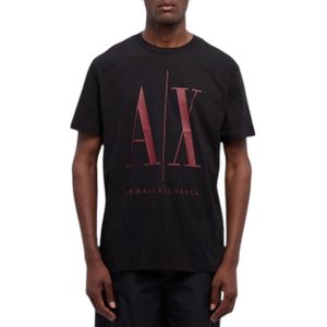 Armani Exchange Zwart T-shirt Met Logo