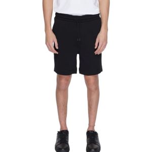 Hugo Boss Zwart Katoenen Chino Shorts