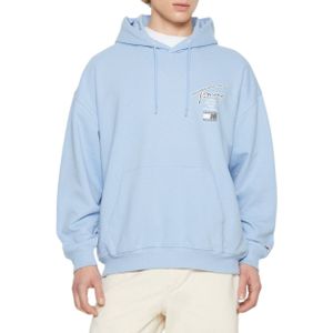 Tommy Hilfiger Jeans Pearly Blauw Hoodie Unisex