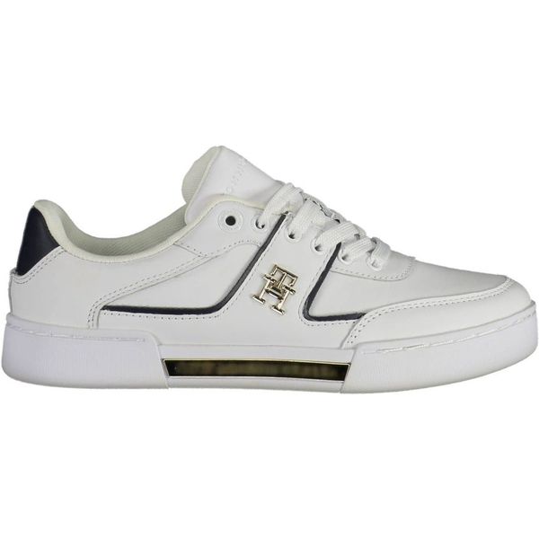 Tommy Hilfiger milieuvriendelijke chique witte sneakers