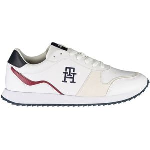 Tommy Hilfiger witte polyester sneaker