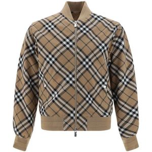 Burberry Bomberjacke met Archivio Check patroon