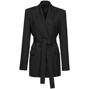 PINKO Zwart Polyester Blazer