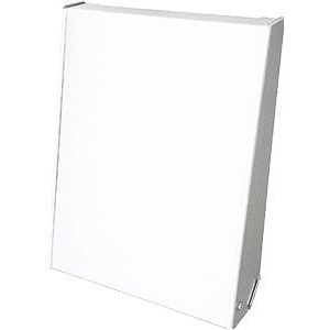 Pluggit Weerrooster gelakt plaatstaal, iconVent 160 - ICVEMWSGW