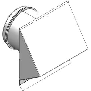 Buitenmuurafdekking voor EPP buis - Viessmann