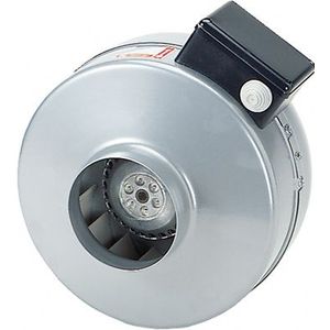 Radiale kanaalventilator ERR 12/2 EC 468 m3/h, nominale diameter 125, EC-motor van Maico - 0073.0584