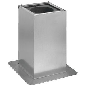 Helios SSD 500/560/630 - Sokkelgeluiddemper hoogte 1200 mm - 05017