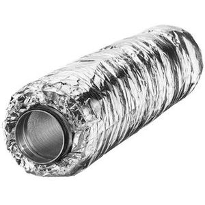 Helios SDE 125 - Flex. buisgeluiddemper, elast., Lengte=1 m - 00789