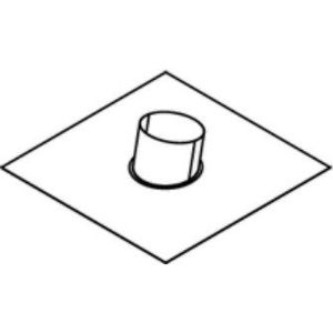 Viessmann doorvoerpan DN160/180 (hellingshoek 20-50°) rood ZK01909