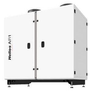 Helios AIR1 XVP 1800 Ventilatietoestel, - kruistegenstroom-WT, staand, verticaal - 40614