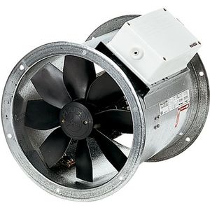 Maico MC axiale wandventilator DZQ 60/6 B kwadrat. muurplaat, driefasig, DN600