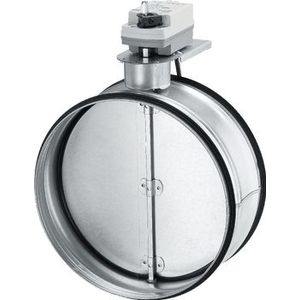Helios RVMD 355/230V - Motorisch bediende buisafsluitklep - 40254