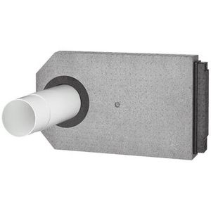 Helios ZRL 125 Ruwbouwpakket wanddoorvoer met telescoopbuis DN125, 260-500mm - 07462