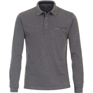 Casa Moda Poloshirt Long Sleeves Grau - Größe 4XL