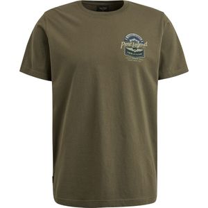 PME Legend Jersey T-Shirt Druck Army - Größe L