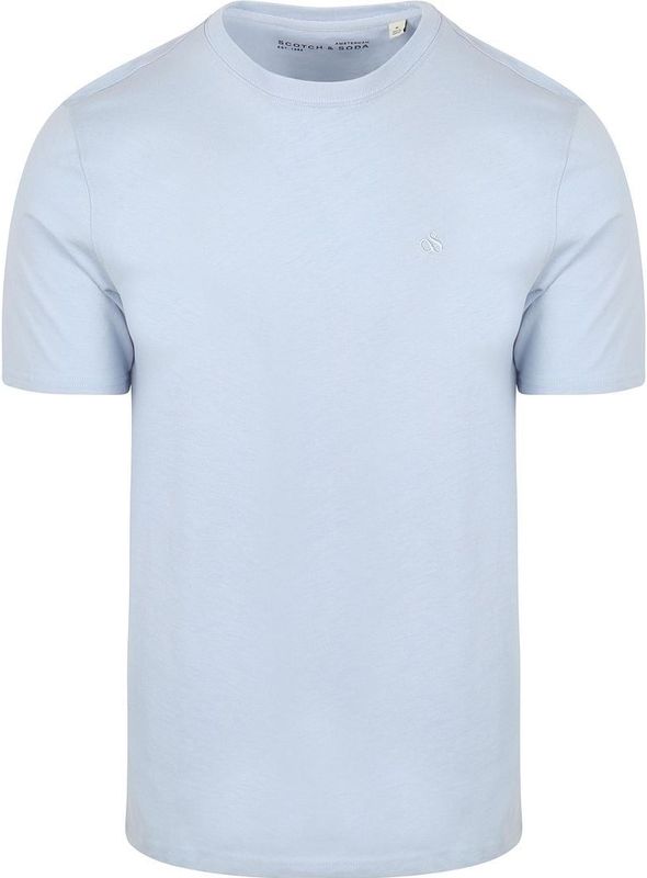 Scotch And Soda Core T-Shirt Hellblau - Größe L