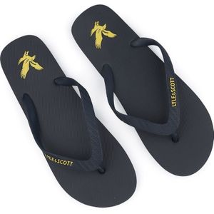 Lyle & Scott Badesandalen Navy - Größe 43