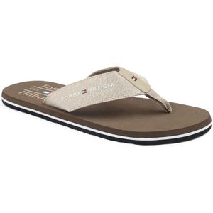 Tommy Hilfiger Beach Sandal Chambray Beige - Größe 43
